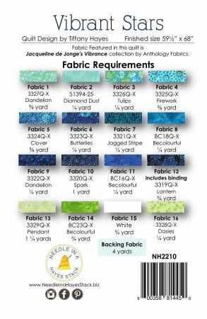 Vibrant Stars # NH2210