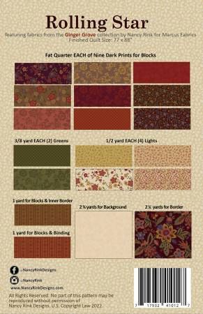 Rolling Star # NRD320