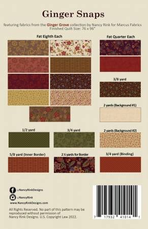 Ginger Snaps # NRD322