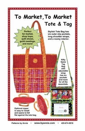 To Market, To Market Tote & Tag # PBA189