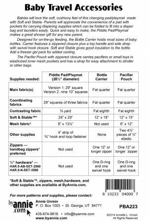 Baby Travel Accessories # PBA223