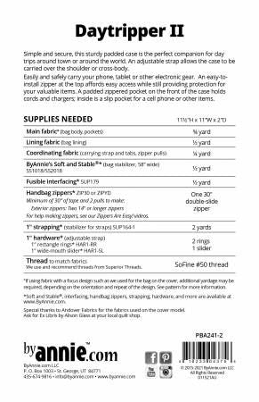 Daytripper II Crossbody Case # PBA241-2