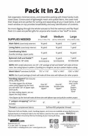 Pack It In! 2.0 # PBA253-2