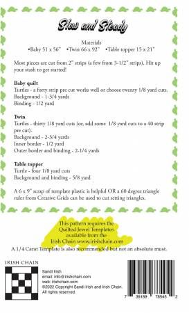 Slow and Steady # QJ15