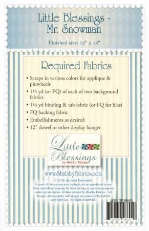 Little Blessings - Mr Snowman # SF48601