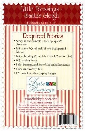 Little Blessings - Santa's Sleigh # SF48612