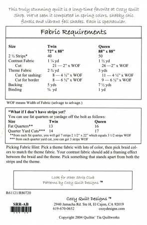 Cozy Strip Club - Autumn Braid # SRRAB