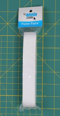Strapping- 1in x 3 yd-white # SUP1641W3YD, From ByAnnie In Bag & Tote Accessories