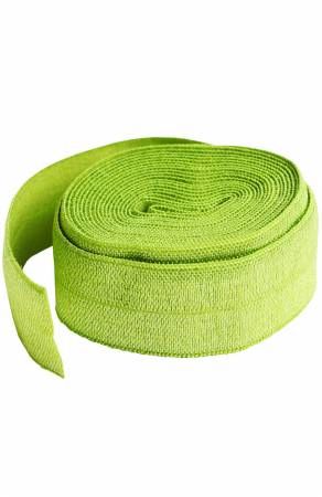 Fold-over Elastic 3/4in x 2yd Apple Green # SUP211-2-APL