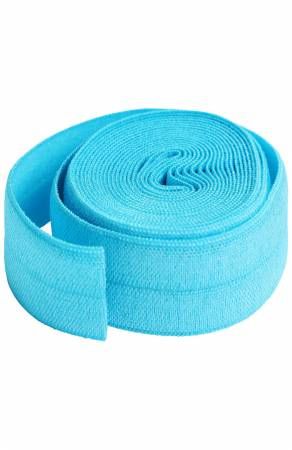 Fold-over Elastic 3/4in x 2yd Parrot Blue # SUP211-2-PBL
