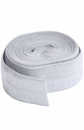Fold-over Elastic 3/4in x 2yd Pewter # SUP211-2-PWR