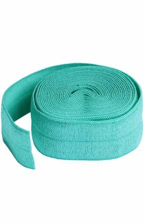Fold-over Elastic 3/4in x 2yd Turquoise # SUP211-2-TRQ