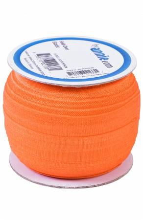 Fold-over Elastic 3/4in x 50yd Pumpkin # SUP211-50-PM