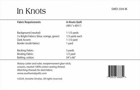 In Knots # SWD334-IK