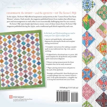 Farmer's Wife 1930's Sampler Quilt # T2131