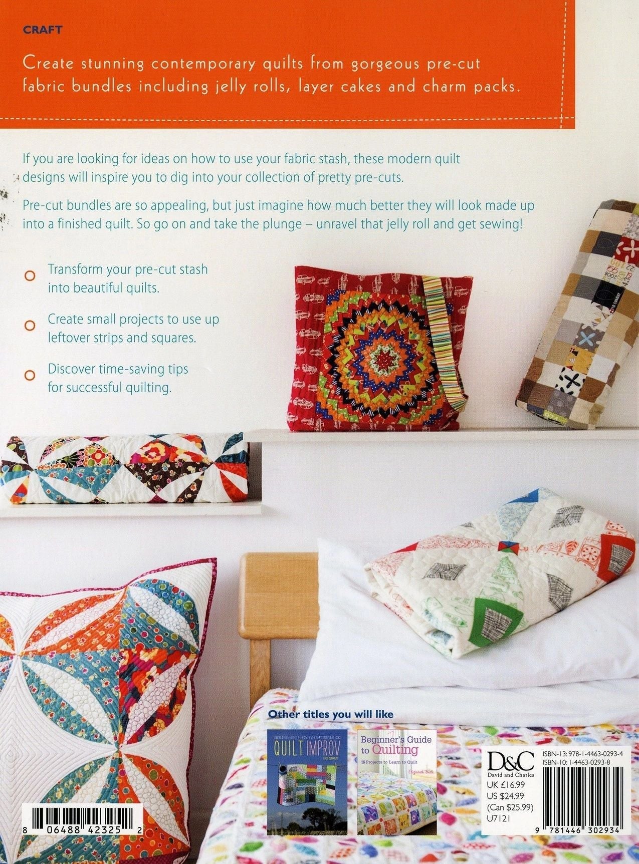 25 Ways To Sew Jelly Rolls, Layer Cakes & Charm Packs # U7121