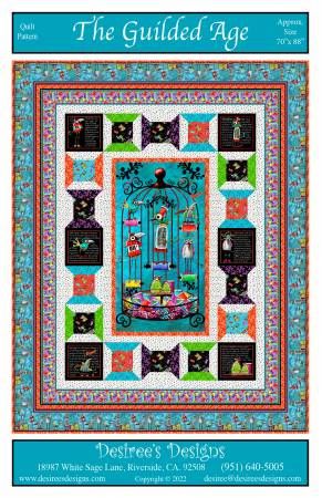 The Guilded Age Quilt Pattern # YQ-11-DDE