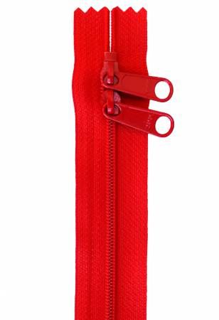 Handbag Zipper 30in Red # ZIP30-260, From ByAnnie In 30 inch