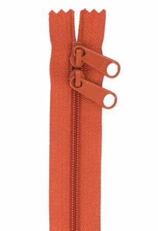 Handbag Zipper 30in Double-Slide - Redwood # ZIP30-280