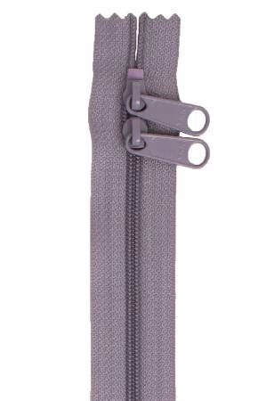 Handbag Zipper 40in Gray-Double-Slide # ZIP40-115, From ByAnnie In 40 inch