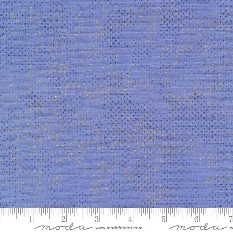 Spotted Metallic Steel Blue 1660 126M Moda #1