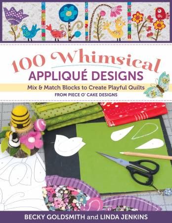 100 Whimsical Applique Designs # 11510