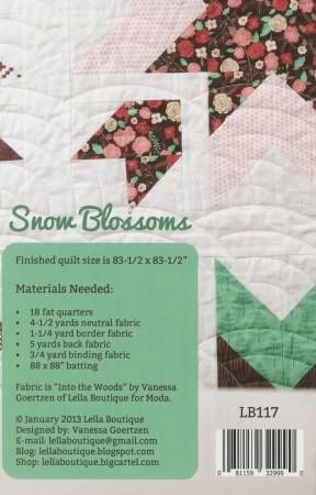 Snow Blossoms # 117LB