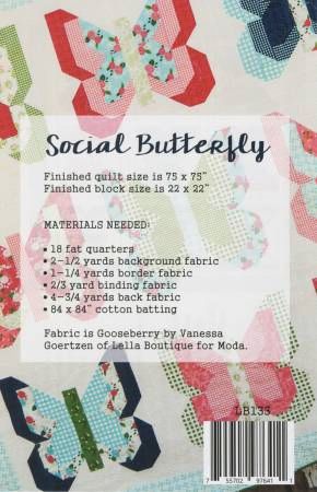 Social Butterfly # 136LB