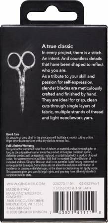Gingher 4in Embroidery Scissor # 220270