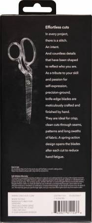 Gingher 8in Knife Edge Spring Action Dressmaker Shears # 220790