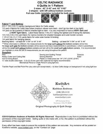 Celtic Radiance # 2222KA