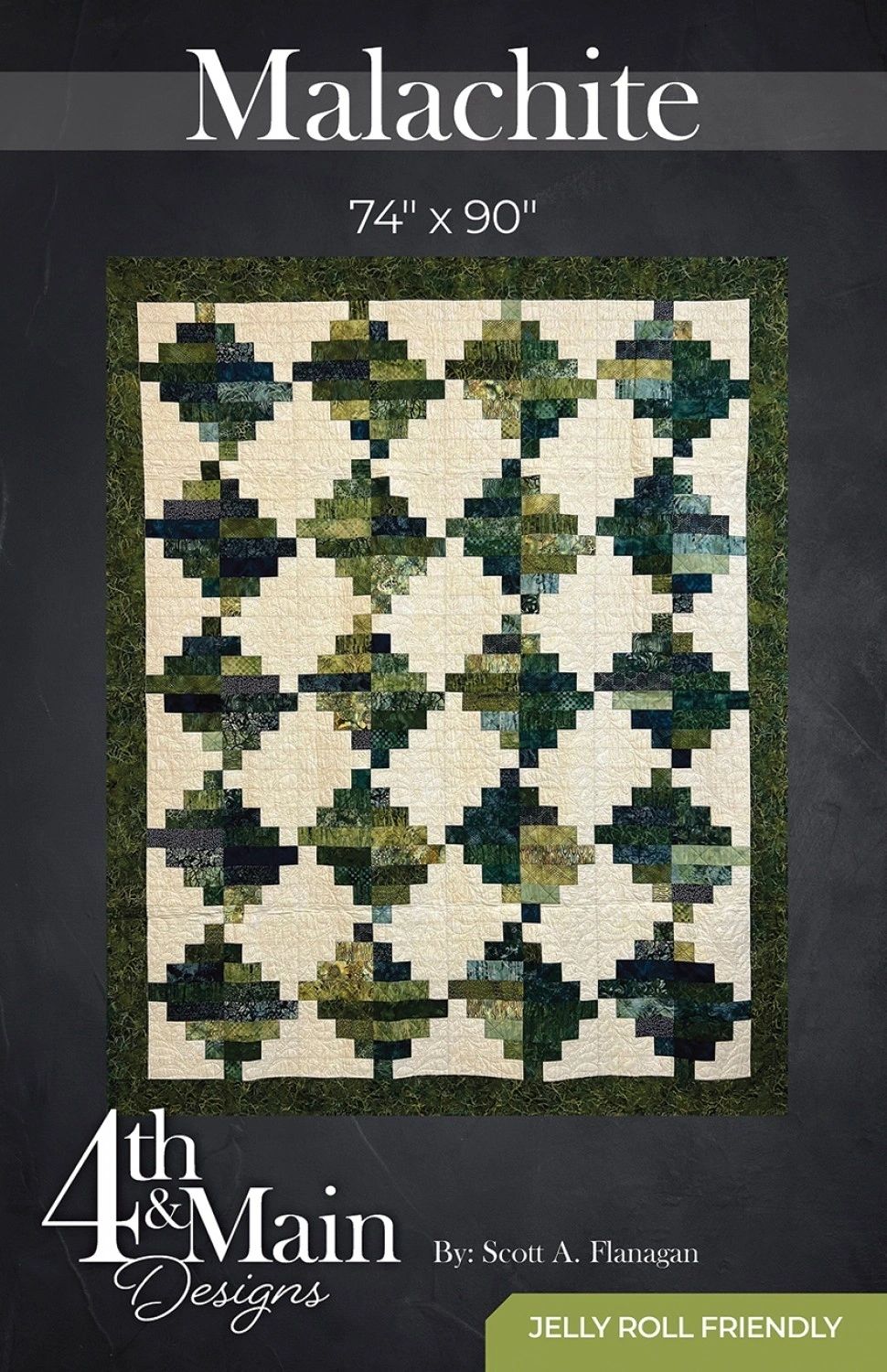 Malachite # 4MD-012 From 4th & Main By Flanagan, Scott A In Quilts