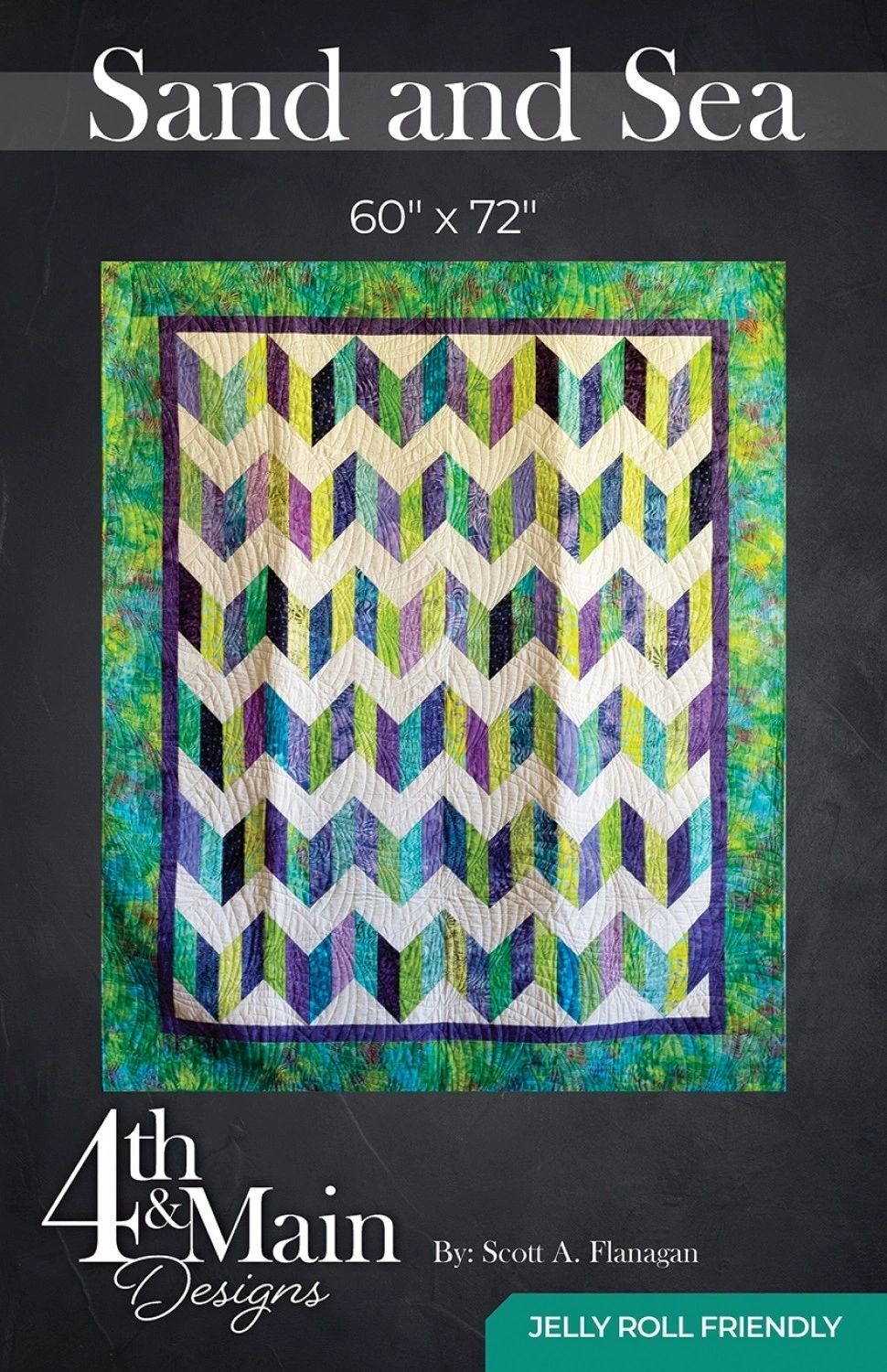 Sand And Sea # 4MD-013 From 4th & Main By Flanagan, Scott A In Quilts
