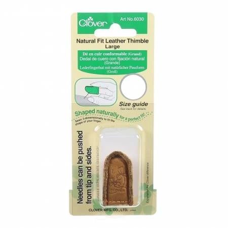 Natural Fit Leather Thimble Large # 6030CV