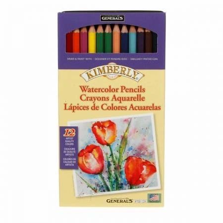 Pencil Watercolor Set 12 Assorted Colors # 700GP-12A