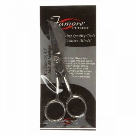 Famore Duckbill Applique Scissor 4-1/2in # 712DSP