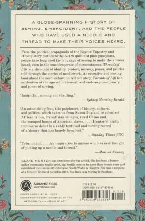 Threads of Life A History Of The World Through The Eye Of A Needle # A765-6