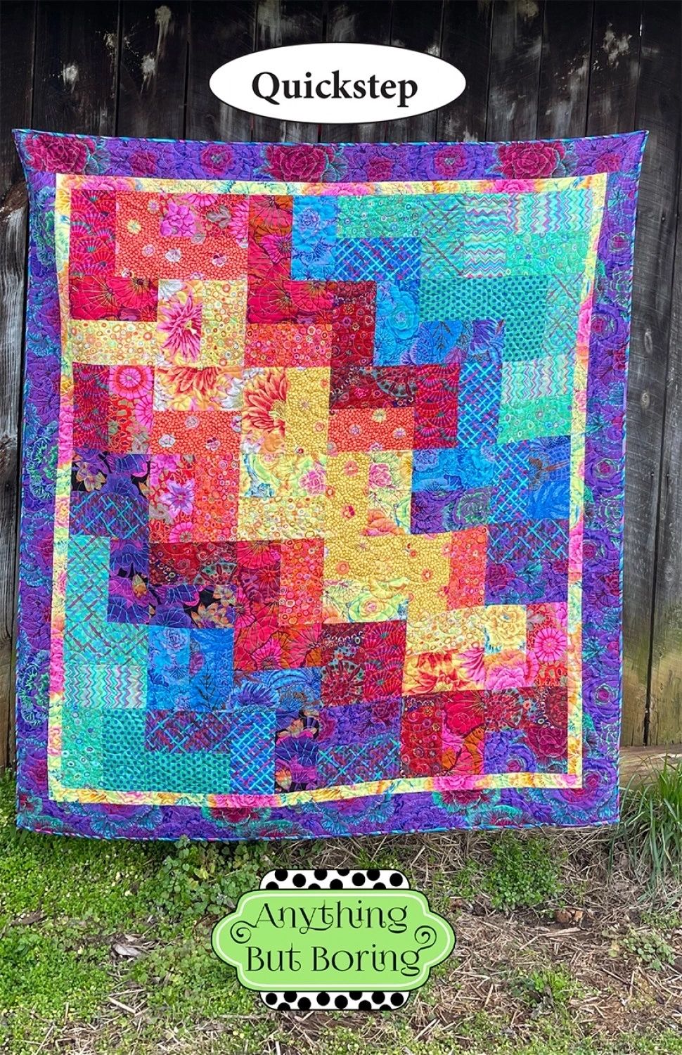 Quickstep # ABB2303 From Anything But Boring By Pope, Janice In Quilts