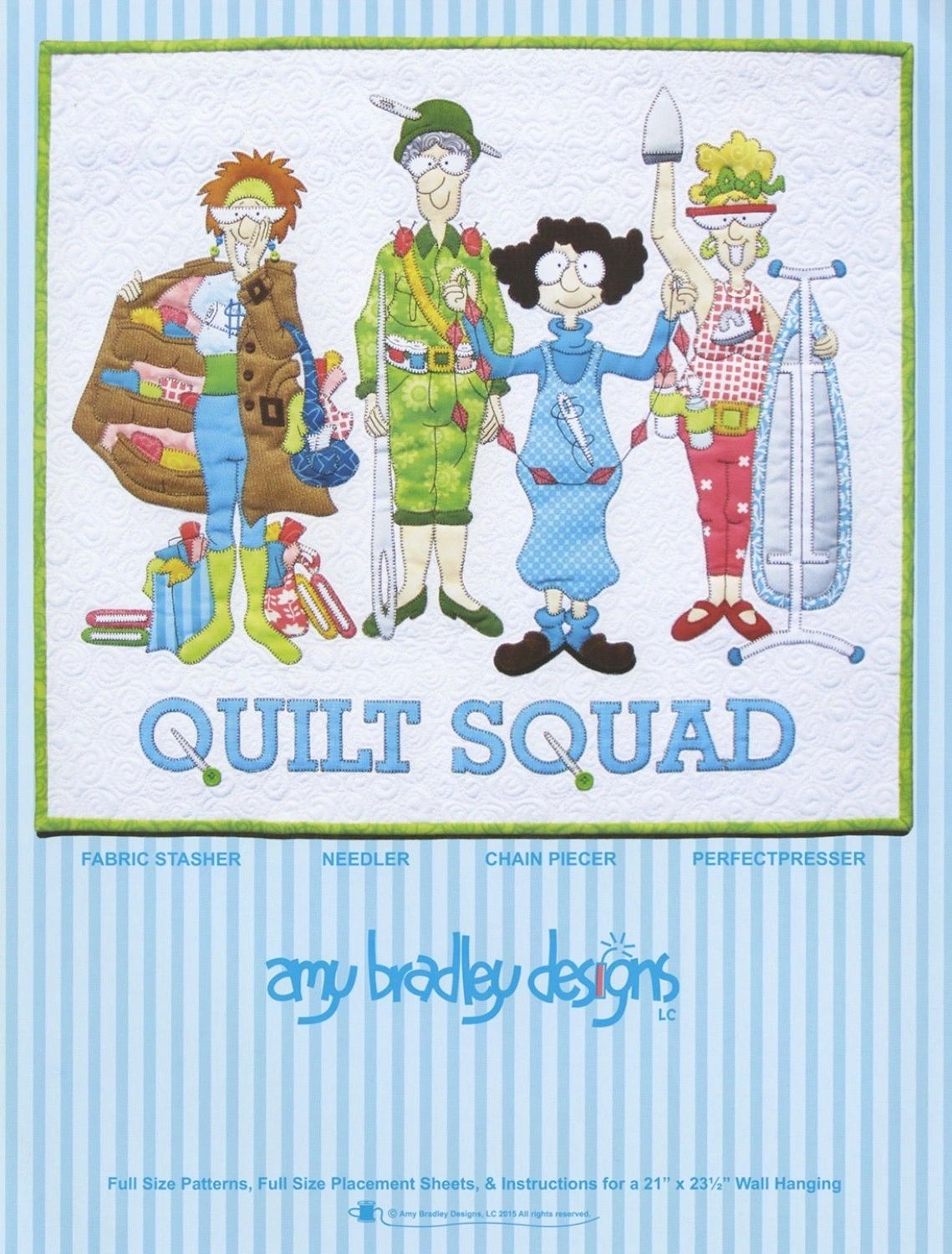 Quilt Squad # ABD270 From Amy Bradley Designs By Bradley, Amy In Quilts