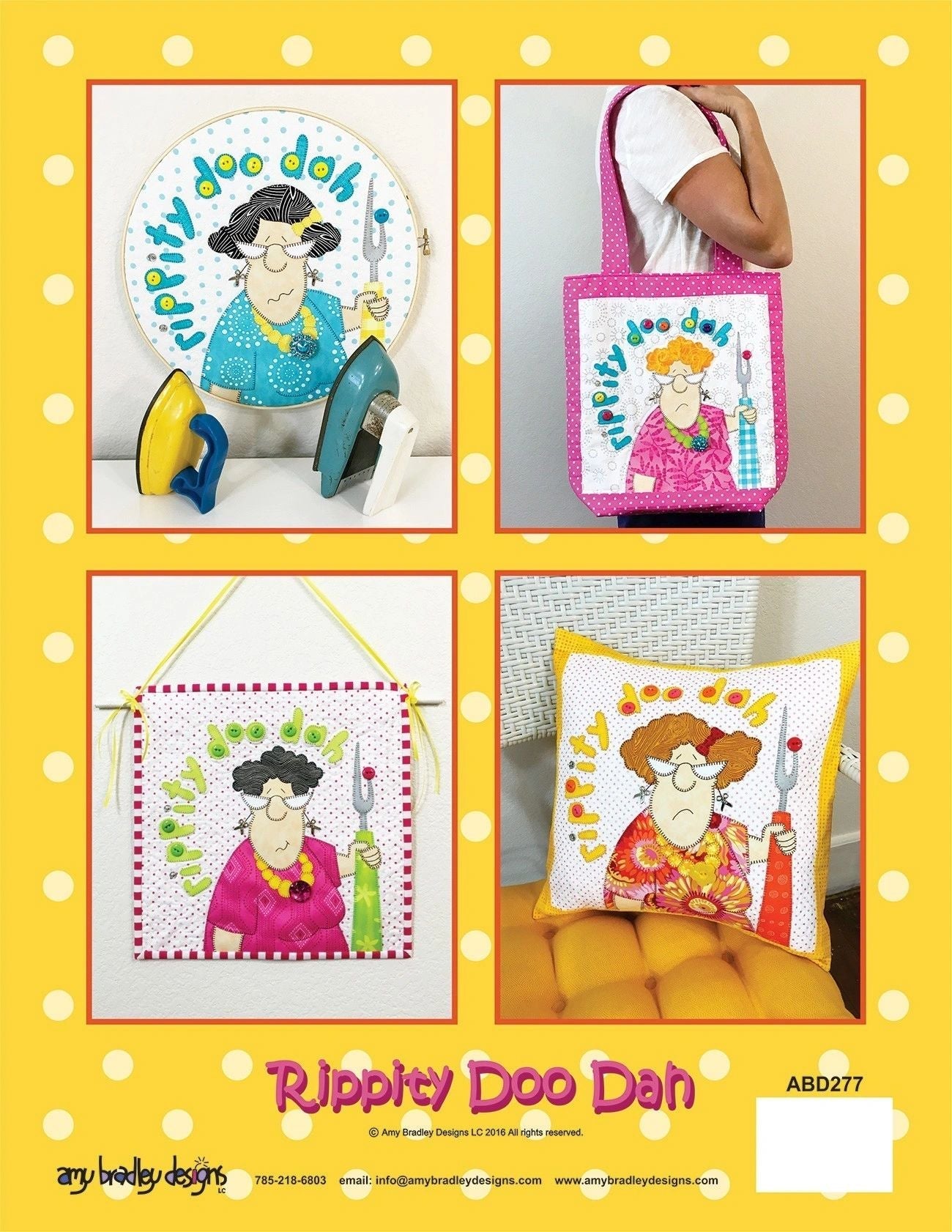 Rippity Doo Dah Quilt # ABD277 From Amy Bradley Designs By Bradley, Amy In Quilts