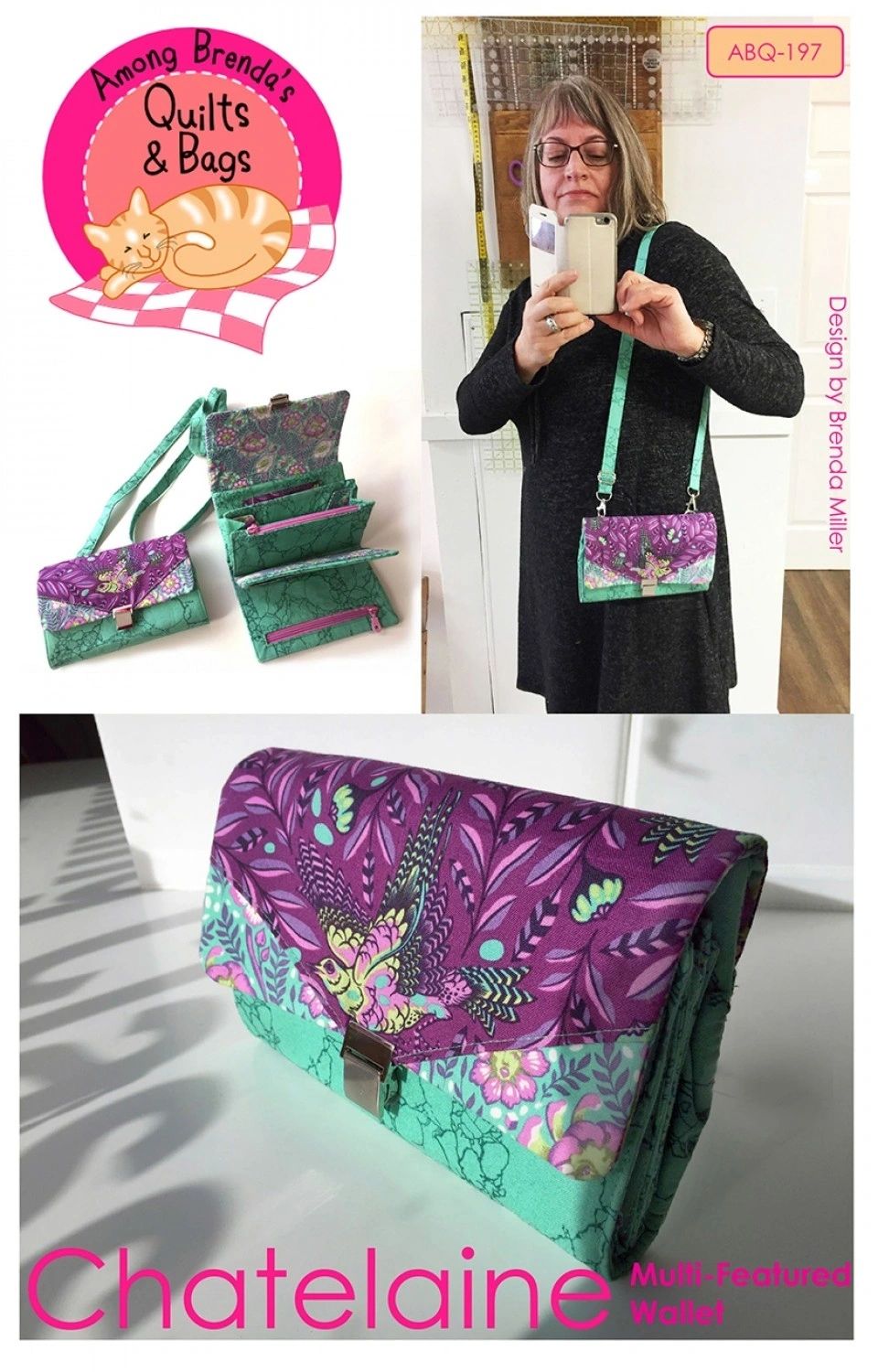 Chatelaine Multi-Function Wallet # ABQ197