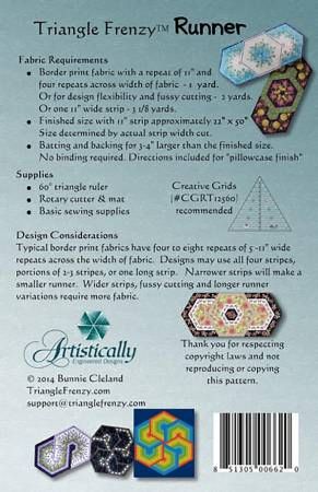 Triangle Frenzy Runner # AED162