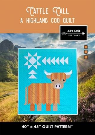 Cattle Call - a Highland Coo Quilt Pattern # AEQCCC0921