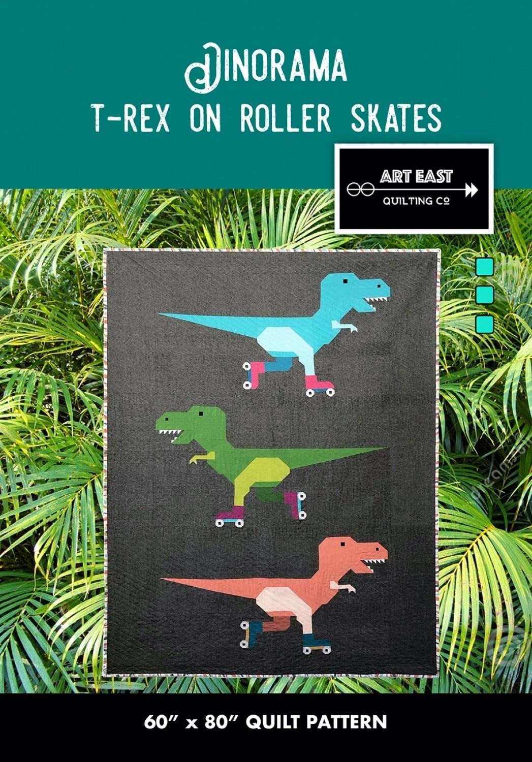 Dinorama - TRex Quilt Pattern # AEQCDR0319