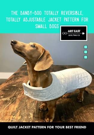 Dandy Doo Jacket Pattern for Small Dogs # AEQCJS0219