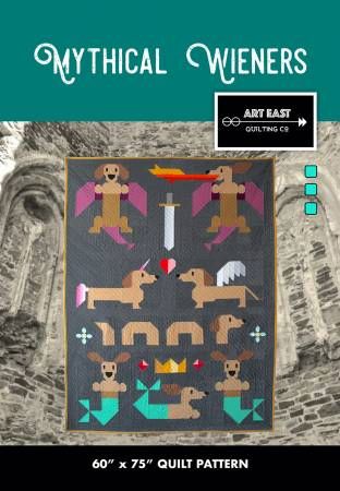 Mythical Wieners Quilt Pattern # AEQCMW0320
