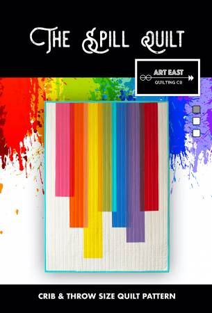 The Spill Quilt Pattern # AEQCSQ0320, From Art East Quilting CO In Quilts