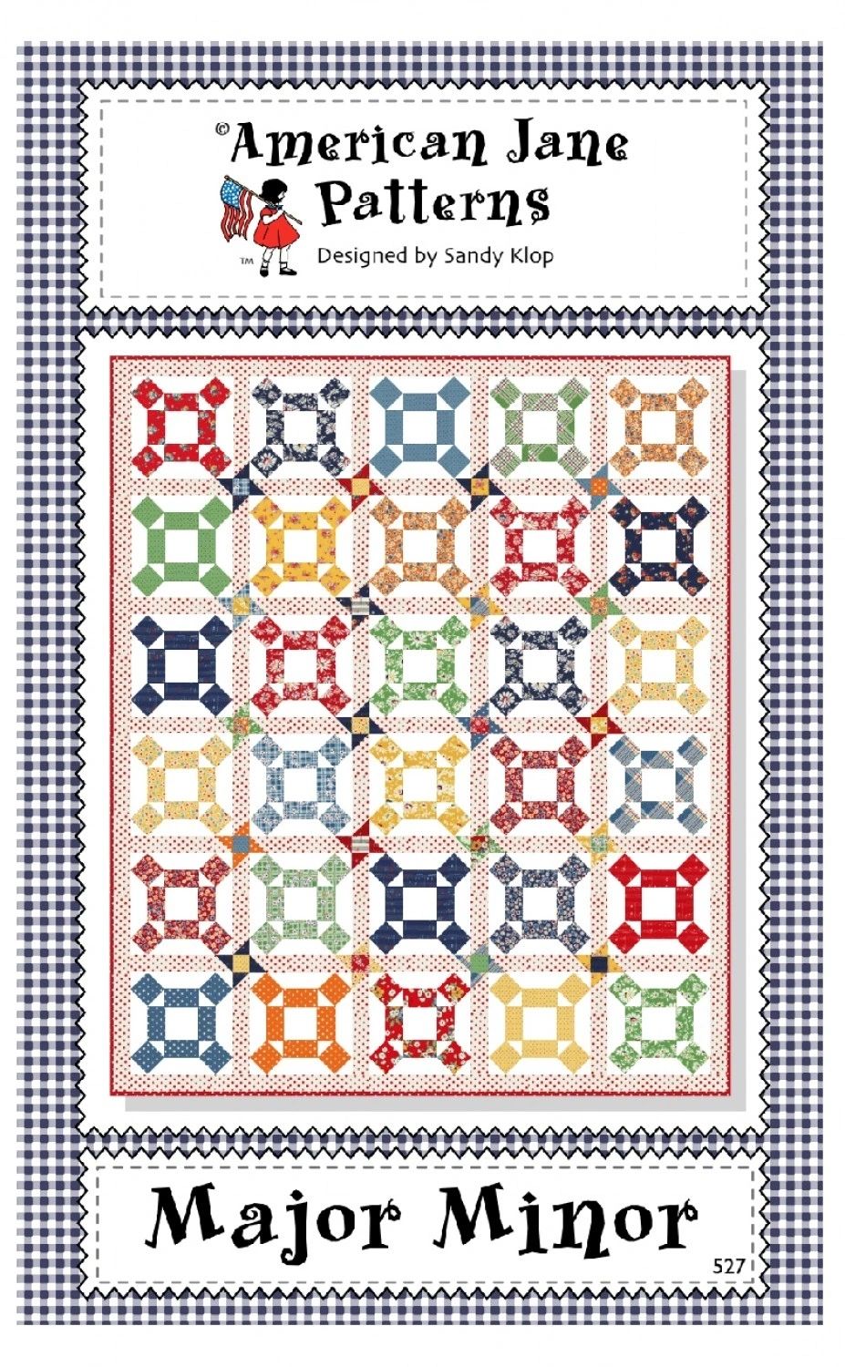 Major Minor # AJP527 From American Jane Patterns By Klop, Sandy In Quilts