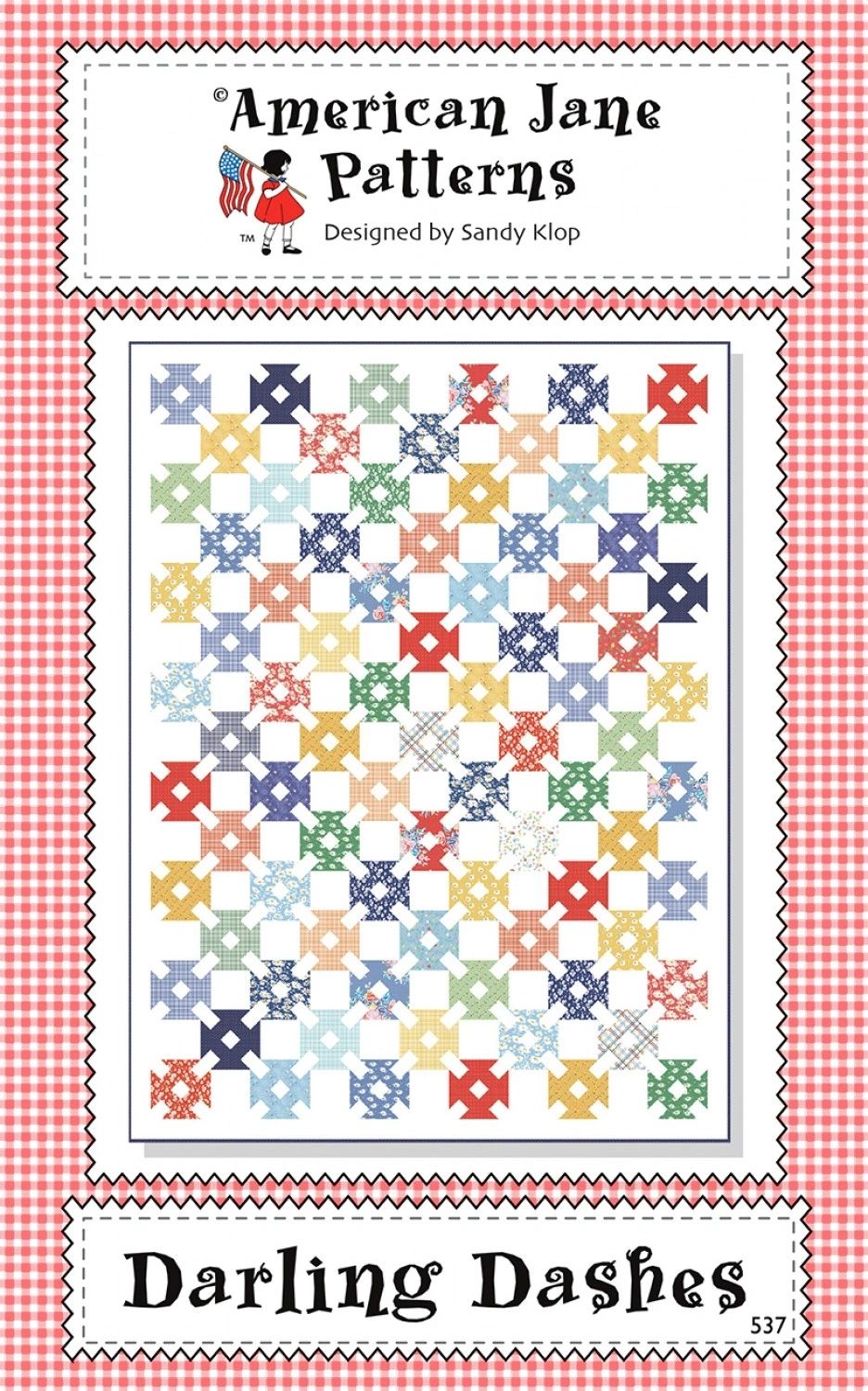 Darling Dashes # AJP537 From American Jane Patterns By Klop, Sandy In Quilts