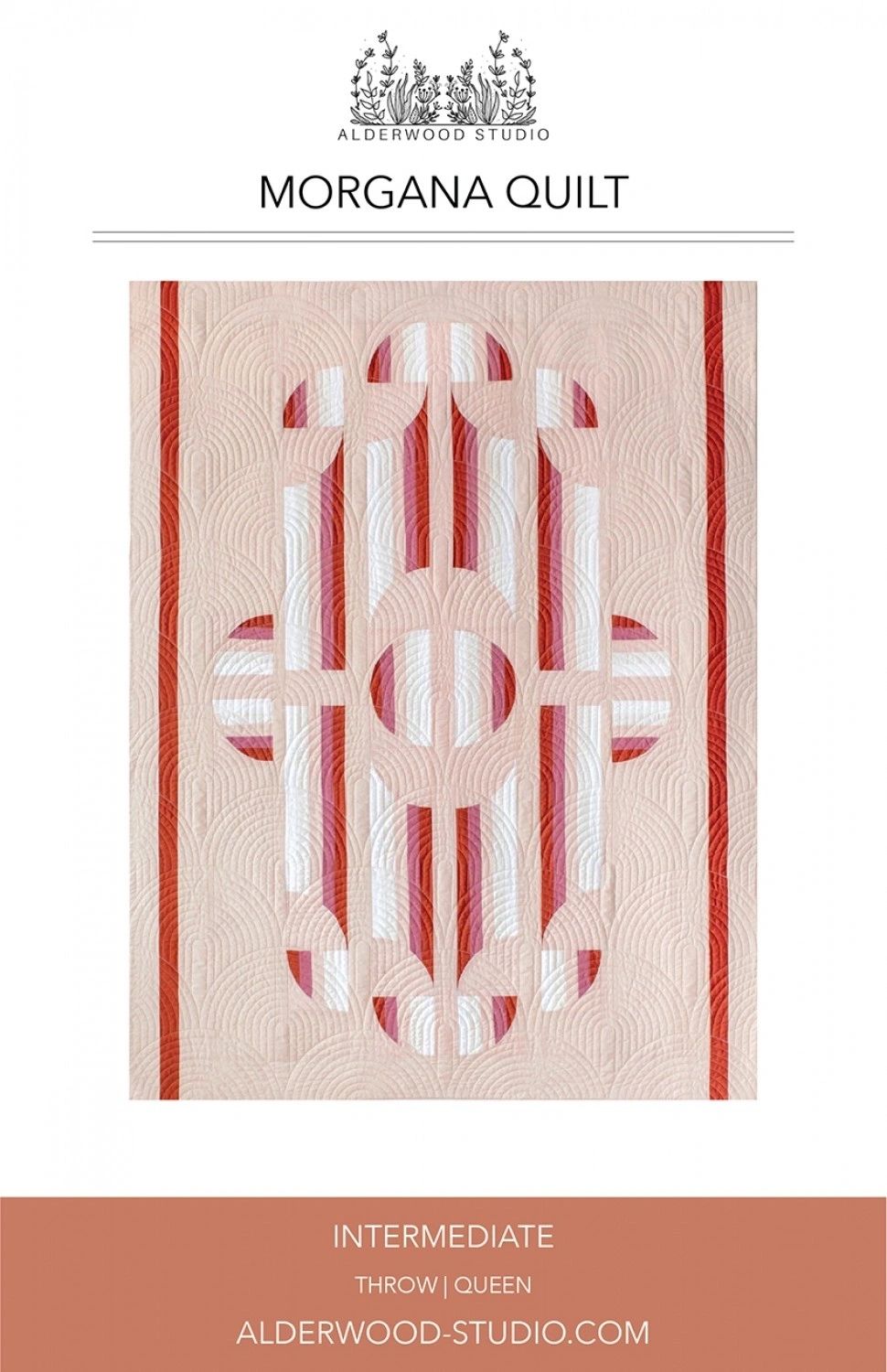 Morgana Quilt Pattern # ALD-MORGANA From Alderwood Studio Patterns By Elliot, Amber In Quilts